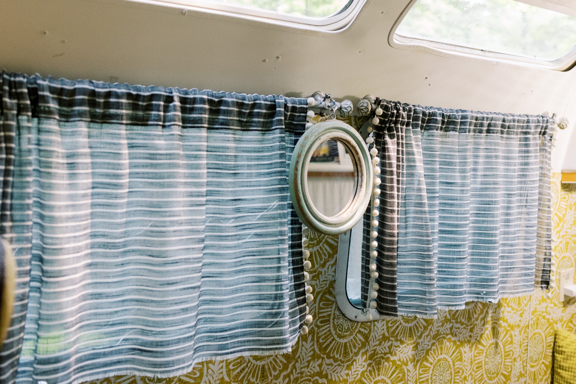 Curtain and window detail